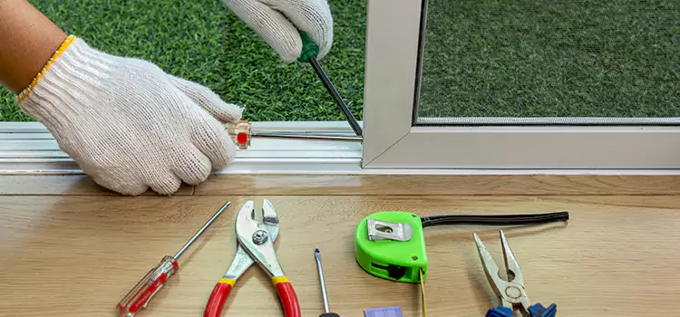 Sliding Door Track Replacement in The Woodlands, TX
